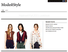 Tablet Screenshot of modeststyle.kopiblog.com